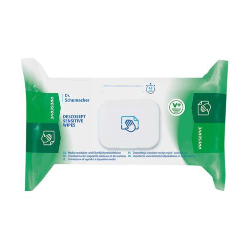 Salvietta detergente per dispositivi medici - 00-323DS-T060 - THX MEDICAL - 60 pezzi