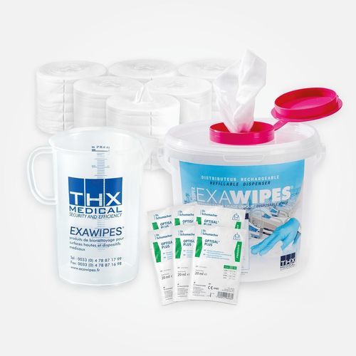 Salvietta detergente per pavimenti e altre superfici - EXAWIPES  - THX MEDICAL - 90 pezzi