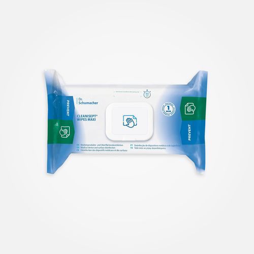 Salvietta detergente per dispositivi medici - CLEANISEPT WIPES MAXI - THX MEDICAL - 100 pezzi