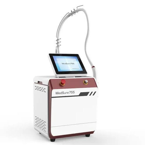 Laser per ringiovanimento cutaneo - MedSure 755 - Beijing Mega Beauty Technology - per rimozione di tatuaggi / per trattamento dell'acne / Nd:YAG