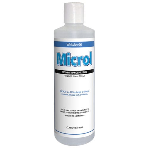 Detergente liquido - Microl - Whiteley - 500 mL / a base di alcol / per strumenti medici