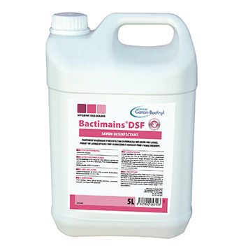 Sapone igienizzante battericida - BACTIMAINS® DSF - LABORATOIRE GARCIN-BACTINYL - virucida / EN 1276 / EN 14476
