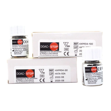 Test rapido della trombofilia - DOAC-Stop™ - Haematex - di coagulazione / al plasma / da laboratorio