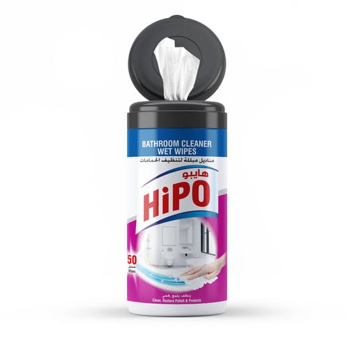 Salvietta detergente per pavimenti e altre superfici - HiPO  - Al-Mueen - 50 pezzi