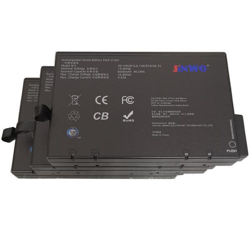 Batteria per ventilatore medico - 1082662 4icr19/65-3  - JINWO TECHNOLOGY - al litio / compatta / intelligente
