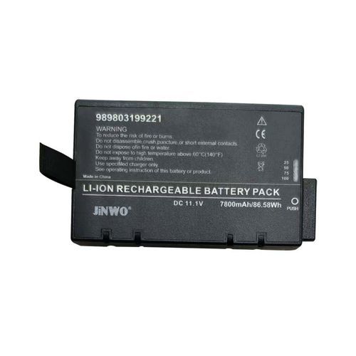 Batteria per monitor paziente - 989803199221 - JINWO TECHNOLOGY - per il settore medico / al litio / portatile