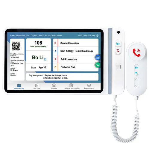 Terminale multimediale per postazione paziente touch screen - PS-B10Z1  - ClearTV