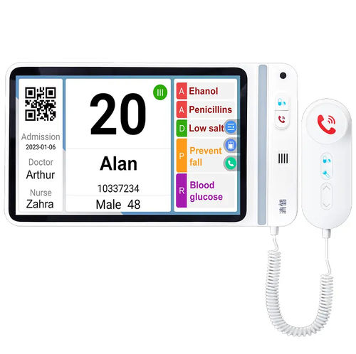 Terminale multimediale per postazione paziente touch screen - PS-A10Z1 - ClearTV