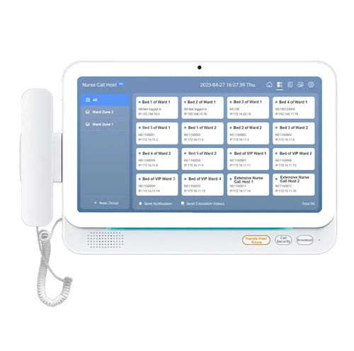 Sistema di chiamata infermiera IP - NS-A15D1 - ClearTV - medico