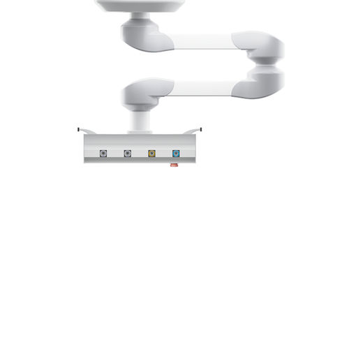 Braccio di distribuzione a soffitto - OK07-28 A - MZ Liberec, a.s. - per terapia intensiva / per anestesia / per endoscopia