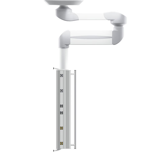 Braccio di distribuzione a soffitto - OK07-57 L - MZ Liberec, a.s. - per terapia intensiva / per anestesia / per sala operatoria