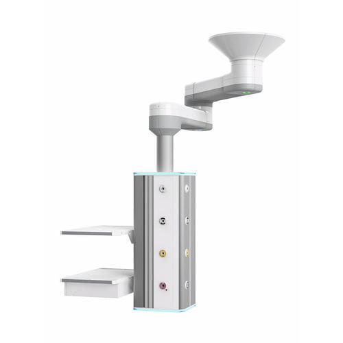Braccio di distribuzione a soffitto - TAURUS - MZ Liberec, a.s. - per terapia intensiva / per sala operatoria / articolato