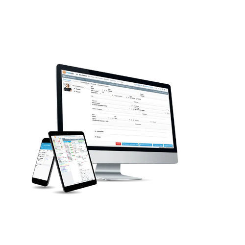 Software medico - Pratisoft - di gestione dati dei pazienti / per reportistica / di registrazione