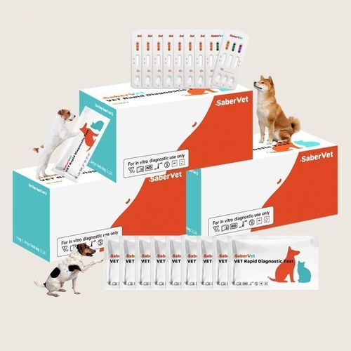 Test rapido per malattie infettive - Sabervet CPV/CCV/ GIA Ag - Hangzhou Antigenne Technology Co. Ltd - veterinario / canino / per antigeni