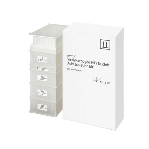 Kit di reagenti in soluzione - careGENE&trade; HiFi kit-N for P1 system - WELLS BIO - per estrazione di DNA / per estrazione di RNA