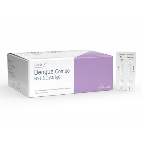 Test rapido della febbre dengue - careUS&trade; Combo NS1 &amp; IgM/IgG - WELLS BIO - per malattie infettive / per antigeni / per anticorpi