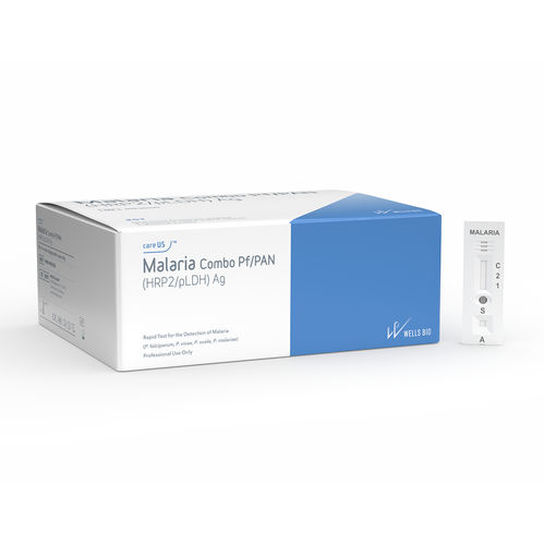 Test rapido della malaria - careUS&trade; Combo Pf/PAN (HRP2/pLDH) Ag - WELLS BIO - per malattie infettive / per antigeni / di parassiti