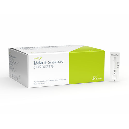 Test rapido della malaria - careUS&trade; Combo Pf/Pv (HRP2/pLDH) Ag - WELLS BIO - per malattie infettive / per antigeni / di parassiti