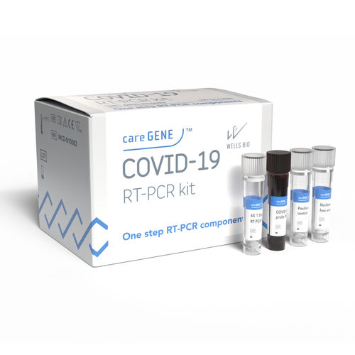 Kit di test per RT-PCR - careGENE™ COVID-19 kit - WELLS BIO - per malattie infettive / per diagnosi COVID-19 / SARS-COV-2