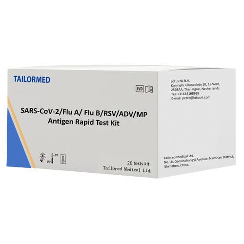 Test rapido per malattie infettive - SARS-CoV-2/Flu A/ Flu B/RSV/ADV/MP  - Tailored Medical Ltd - dell'influenza / per antigeni / SARS-COV-2