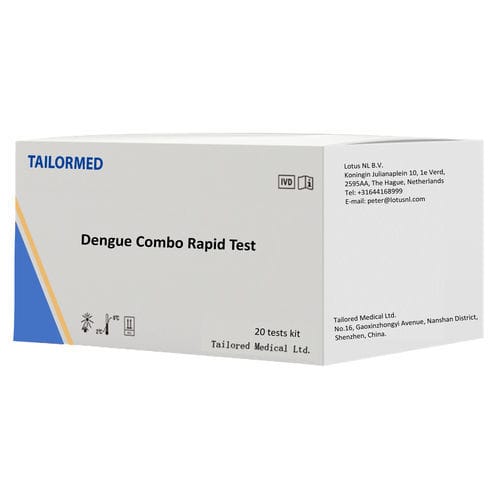 Test rapido per malattie infettive - Dengue Combo  - Tailored Medical Ltd - per antigeni / virale / di siero