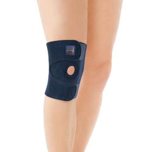 Fascia di sostegno per ginocchio - K006 - Dr.MED - per stabilizzazione della rotula / ginocchio aperto / con cuscinetto rotuleo