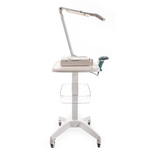 Carrello medico - Mediroll LTD - per ECG / con supporto per computer portatile / con supporto per schermo