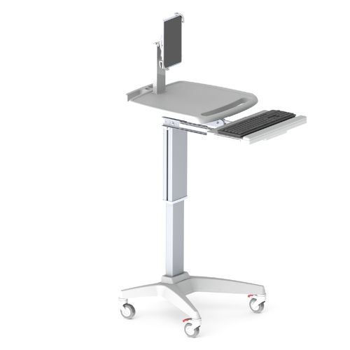 Carrello informatico per tablet - Mediroll LTD - mobile / accessori / ad altezza regolabile