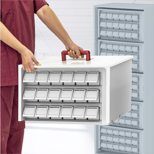 Armadio per farmaci - Mediroll LTD - per ospedale / per farmacia / modulare