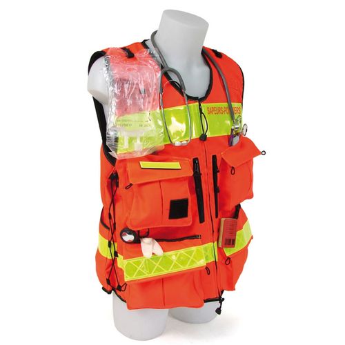 Giacca per ambulanziere unisex - SEC1103 - Dimatex Securite SARL - rossa