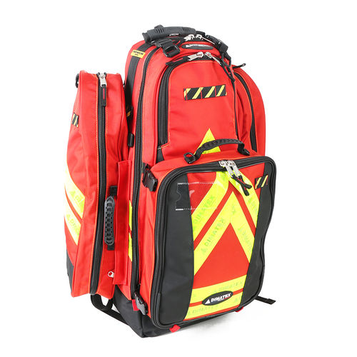 Zaino per bombole di ossigeno - OXY1034 - Dimatex Securite SARL - di emergenza / con impugnatura / in tessuto