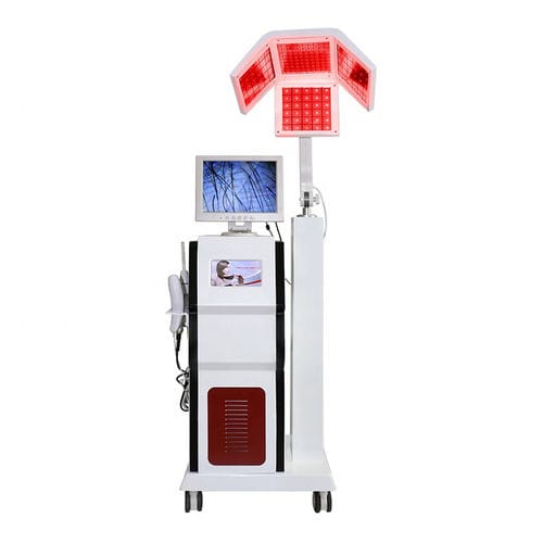 Lampada di fototerapia per ricrescita dei capelli - LED-V20 - Beijing Sea Heart International Science And Technology - con rotelle / luce rossa