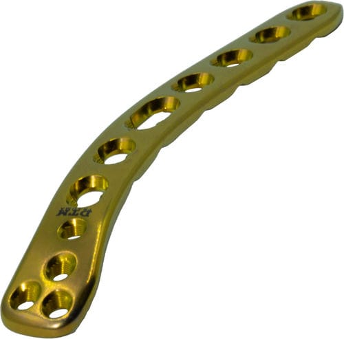 Placca di compressione per omero - D02T series - DTM Trauma - distale / laterale / bloccata