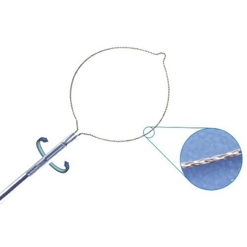 Cestello endoscopico per estrazione di polipi intestinali - ScopeSnare - Creo Medical - dritto
