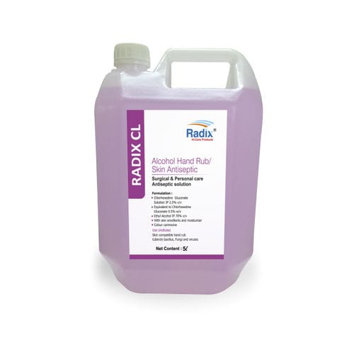 Soluzione idroalcolica 70% - CL - Radix Hi-Care Products - 5000 mL