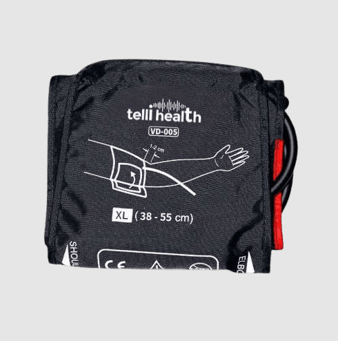 Bracciale per controllo di pressione arteriosa - Telli Health LLC - per adulto / in nylon / XL