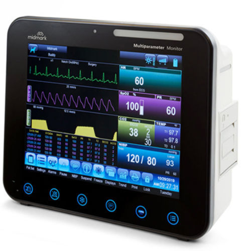 Monitor multiparametrico compatto - MIDMARK  - TEMSEGA - ECG / di temperatura / di frequenza respiratoria