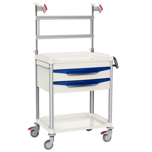 Carrello medico - T003 - Topmodul - per uso generale / per trattamenti / in plastica