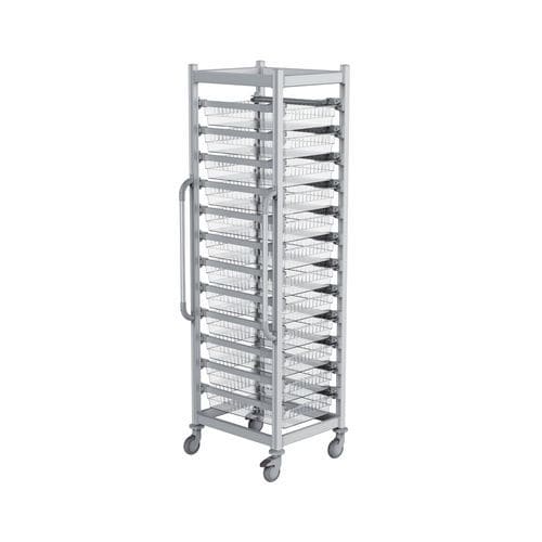 Carrello medico - T4020-1 - Topmodul - ospedaliero / per uso generale / di trasferimento