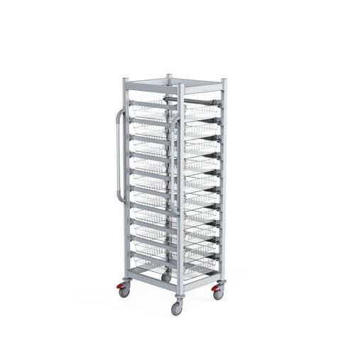 Carrello ospedaliero - T4018-1 - Topmodul - per uso generale / per farmaci / per consumabili