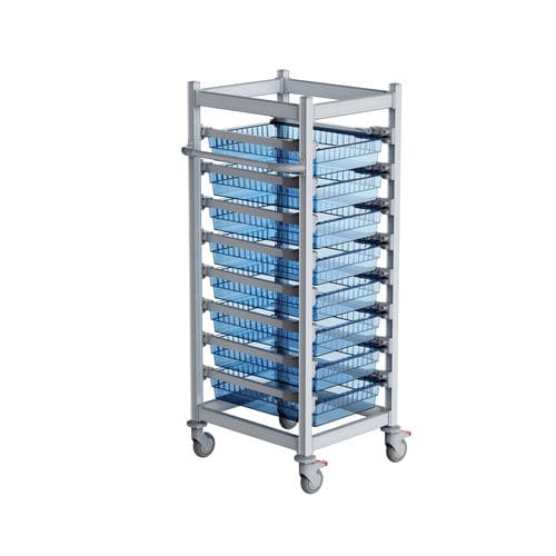 Carrello ospedaliero - T4015-1 - Topmodul - per uso generale / per consumabili / di trasporto