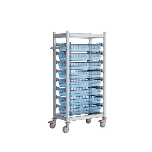 Carrello ospedaliero - T6012-1 - Topmodul - per uso generale / di trasferimento / multifunzione