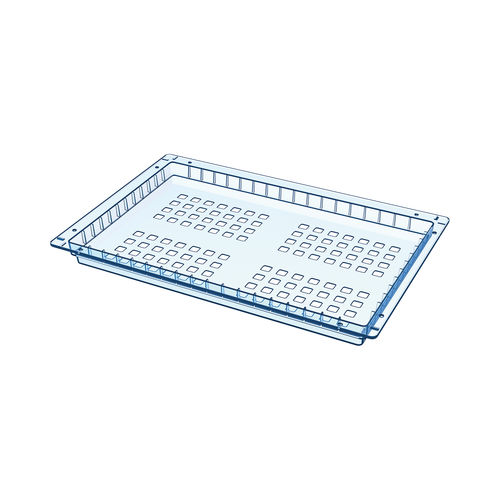 Vassoio medico - T604005CH - Topmodul - da laboratorio / di stoccaggio / per carrello