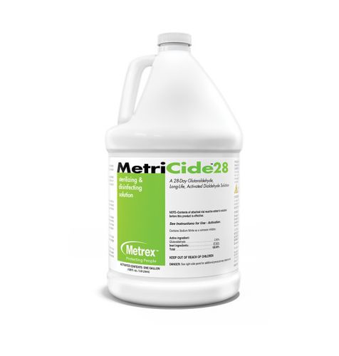 Disinfettante per strumenti chirurgici - MetriCide™ 28 - Metrex - per endoscopi / per strumenti odontoiatrici / per mobili ospedalieri