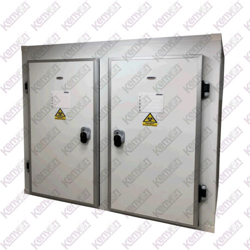 Cella mortuaria per barelle mortuarie - KBC series - Mortuaryequipment.net - per più salme / a carico frontale / a doppia porta