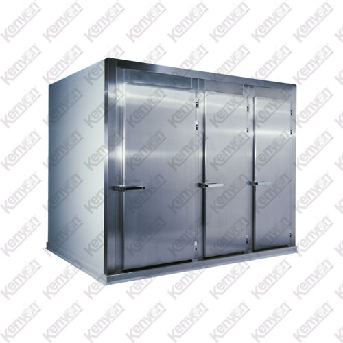 Cella mortuaria per barelle mortuarie - KBC99iD - Mortuaryequipment.net - 9 salme / a carico frontale / con porta