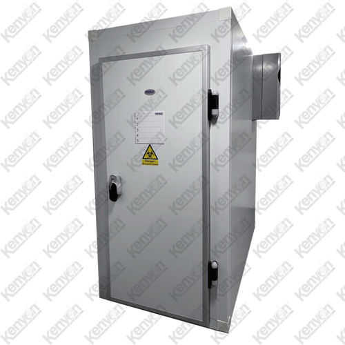 Cella mortuaria frigorifera per barelle mortuarie - KBC3iD - Mortuaryequipment.net - 3 salme / a carico frontale / 1 porta