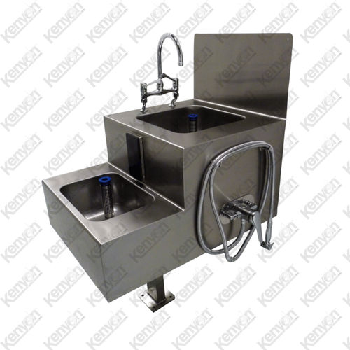 Lavandino per imbalsamazione in acciaio inossidabile - Mortuaryequipment.net