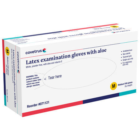 Guanto in lattice - 14035348  - Covetrus - da esame / senza polvere / XL