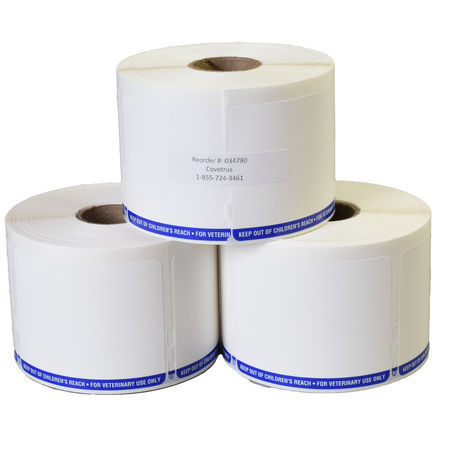 Etichetta per container - 30258 - Covetrus - per scatola di medicinali / per portapillole